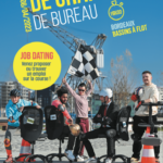 Course chaises de bureau Affiche